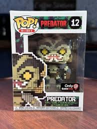 Funko POP! 8-Bit #12 Predator Vinyl Figure Gamestop Exclusive | eBay