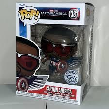 Funko Pop! Marvel - Brave New World - Captain America Flying #1381 + Protector | eBay