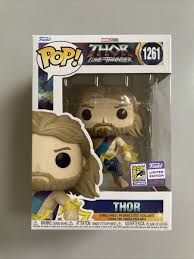 Funko Pop Thor Love & Thunder #1261 SDCC Exclusive Marvel ...