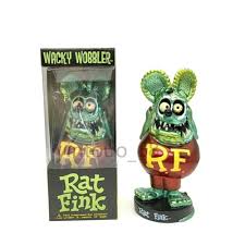 Green Rat Fink Big Daddy Bobblehead Rare Custom New ...