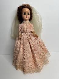 Vtg 1950s Sleep Eyes 13” Doll Composition Head / Blue Eyes / Hard Plastic Body / Wig on Composite Head / Upturned Nose / Vintage Dolls - Etsy