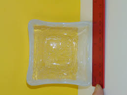 Vintage Square Micro Bubble Art Glass Plate Trinket Dish Jewelry Catchall Bowl Mini Dish - Etsy