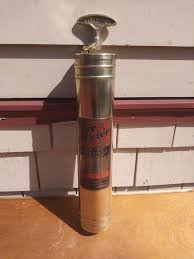 Vintage Brass Fire Extinguisher - "fyr-fyter" - Fyr-fyter ...