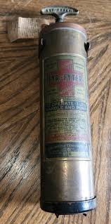 Vintage Fyr-Fyter Super Model A 1 Qt Brass Fire Extinguisher ...