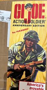 GI Joe Action Soldier Anniversary Edition made by HASBRO African American | eBay