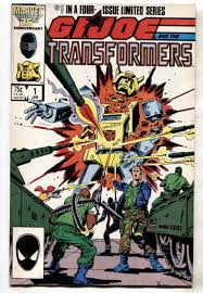 G.I. Joe and the Transformers #1-1987-MARVEL COMICS-First ...