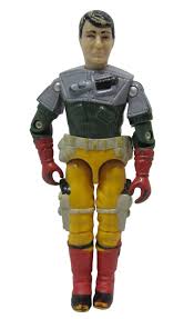 1987 GI JOE Backstop, Not Packaged Figure Only