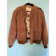 70s Suede/Leather Bomber Jacket | Depop