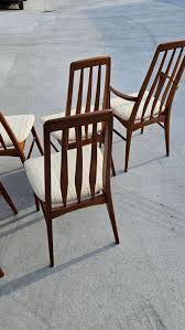 Teak Eva Chairs Niels Koefoed Hornslet Set of 8 - Etsy