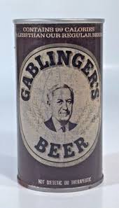 Vintage Gablinger's Beer 12oz Can Straight Steel Forrest ...