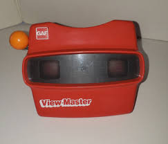 Vintage Red View-Master 3D Viewer Classic Toy Slide Viewer ...