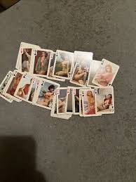 VINTAGE MINI 54 Models Nude Colour Playing Cards NO. 456 ...