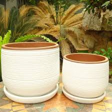 Origin 21 Round 7.1-in W Small White Ceramic Contemporary ...