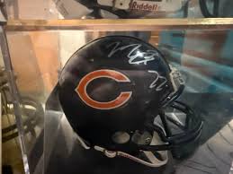 Bears signed mini helmets x5