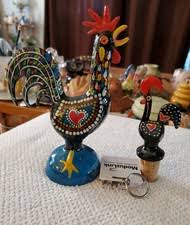 Traditional Roosters & Chickens Décor Sculptures & Figurines ...
