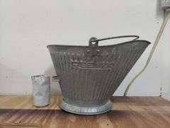 Vintage Reeves Metal Coal Ash Bucket. - Lil Dusty Online Auctions - All Estate Services, LLC