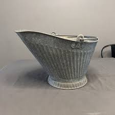 Galvanized Coal Bucket | eBay