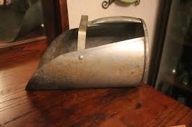 Vintage FEED SCOOP GALVANIZED METAL SEED GRAIN FARM HOUSE ...