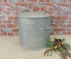 Large Zinc Pot, Cooking Pot, Preserving Pot, Plant Pot ...