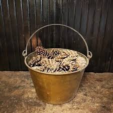 Antique Brass Bucket | eBay