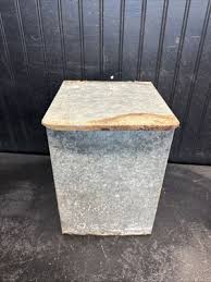 VINTAGE Cumberland Case Co FARM 4 MILK BOTTLE GALVANIZED ...