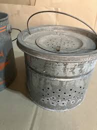Large Vintage Old Pal Minnow Bucket | eBay