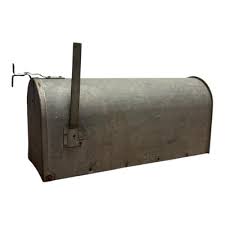 Vintage Sears & Roebuck Galvanized Steel Mailbox Chicago 19x9x7 | eBay