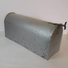 Vintage Steel City Corp Galvanized Steel Metal Rural Mailbox - Etsy