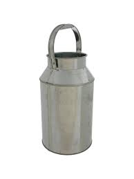 Shiny Galvanized Metal Milk Can | Hobby Lobby | 2369668
