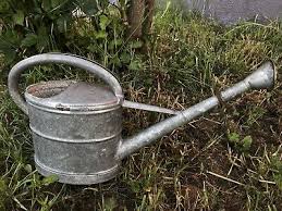 Vintage Museum Antique XS SCHNEIDERKANNE Zinc Art Watering Can Bauhaus Garden | eBay