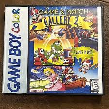Game & Watch Gallery 2 - Game Boy Color GBC Case Only | eBay UK