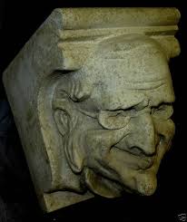 Gothic Man Face Wall Sculpture Home Art Decor | eBay