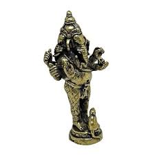 Mini Ganesha 3 Elephant-Headed God Musika Mouse Thai Amulet ...