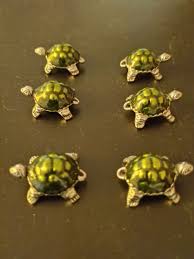 Ganz Lucky Little Turtle Charm Green Enamel Gold Tone (Set of Six) | eBay