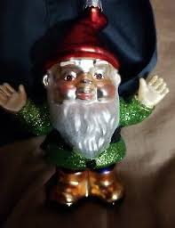 Blown Glass Santa Claus Christmas Tree Ornament 6x3 | eBay