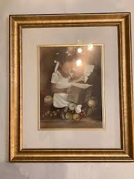 Edwin Lester - You Are What You Eat (Girl) Framed 24 X 20 ...