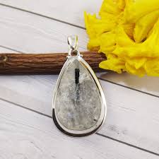 Teardrop Tourmaline Specimen Pendant, Tourmaline Specimen ...
