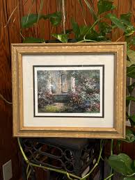 Rare Judy O'brien Vintage Print Overgrown Door Pencil Signed ...