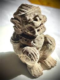 Antique Southeast Asian Highland Tutelar Dvarapala Guardian ...