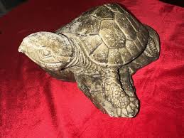Vintage Heavy Garden/Yard Concrete Turtle | eBay
