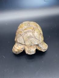 Hand Carved Stone Turtle Sculpture Figurine | eBay Australia