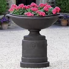 Campania International Medici Planter with Pedestal | The Garden Gates – The Garden Gates