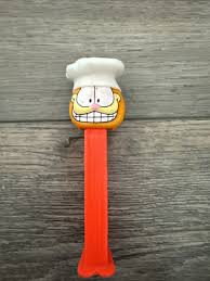 Chef's Hat Garfield Pez Dispenser Patent 4.966.305 Made In ...