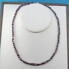 Purple Baby Baroque Pearl Necklace | eBay