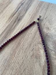 Vintage Faceted Garnet Beads USSR Women's Jewelry | eBay