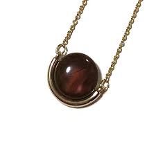 ラウンド 丸 ネックレス シンプル モード モダン 短め 三日月 ...