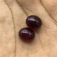 Ruby Cabochon Pair Gemstone For Jewelry Making | eBay