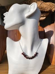 Valentine's Day Dark Red Siam Swarovski Bicone Cluster ...