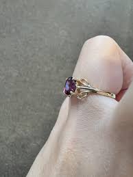 Vintage 14k Yellow Gold Genuine Garnet Ring – Exeter Jewelers