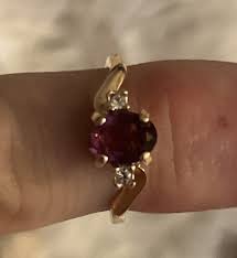 Diamond Red Ring 6 Ring Fine Rings for sale | eBay